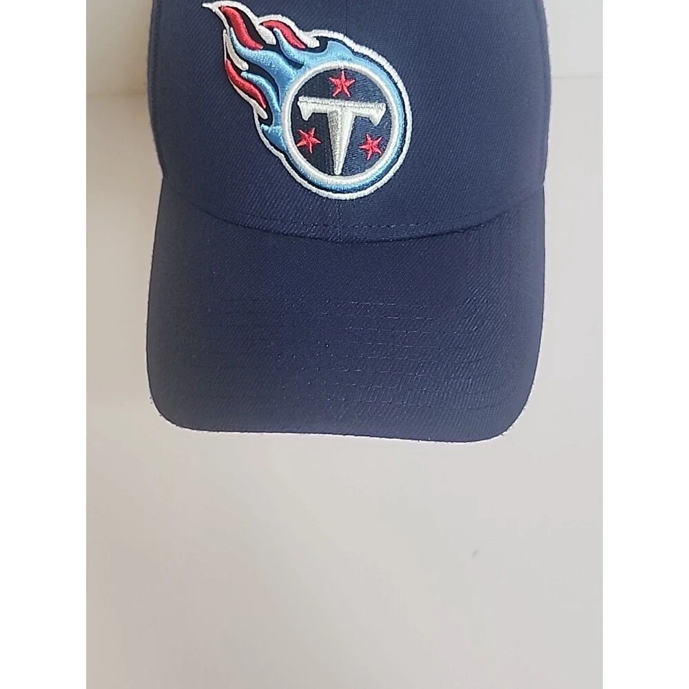 Tennessee Titans New Era 39Thirty Hat Cap Medium Large Blue Embroidered
